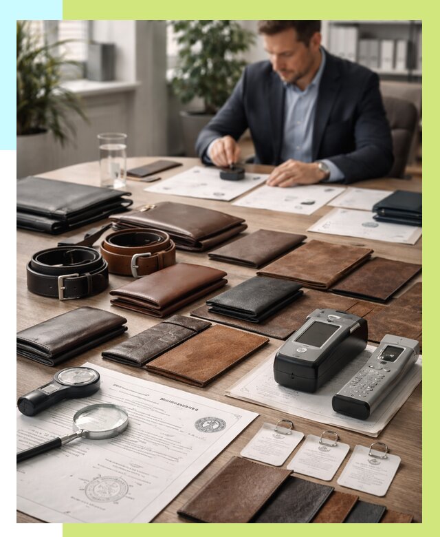 Сертификация кожаных изделий в Шарыпове от 12126 р. | Алешин-Шрп