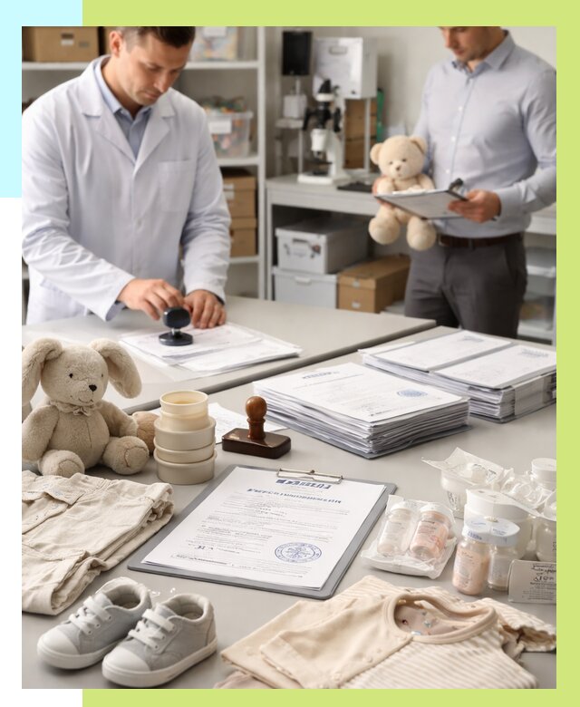 Сертификация детских товаров в Шарыпове от 15158 р. | Алешин-Шрп