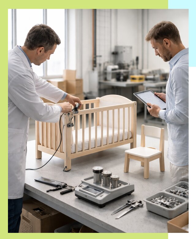 Сертификация детской мебели и проверка безопасности в Шарыпове