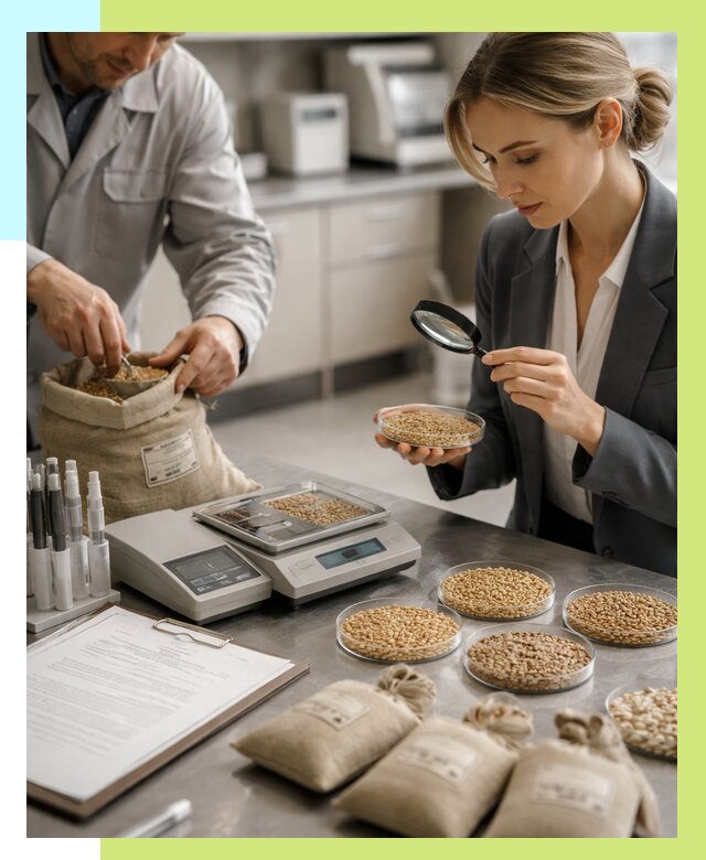 Сертификация зерна в Шарыпове по цене от 15158 р. | Алешин-Шрп