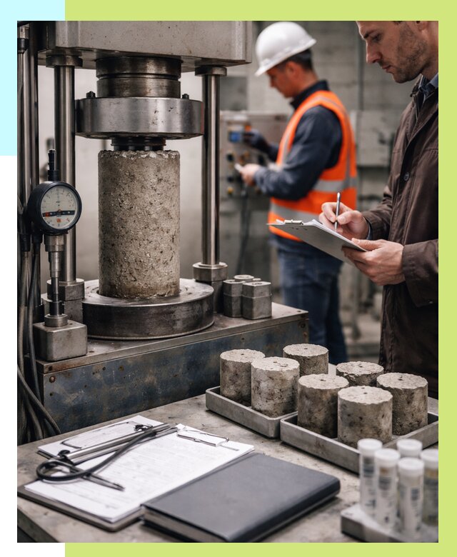 Сертификация бетона в Шарыпове от 30315 р. сертификат | Алешин-Шрп