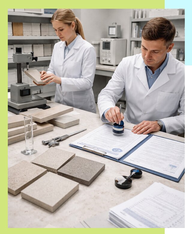 Сертификация плитки и керамики в Шарыпове с документами