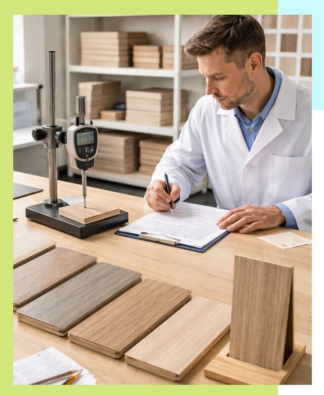 Сертификация ламината с испытаниями и оформлением документов в Шарыпове