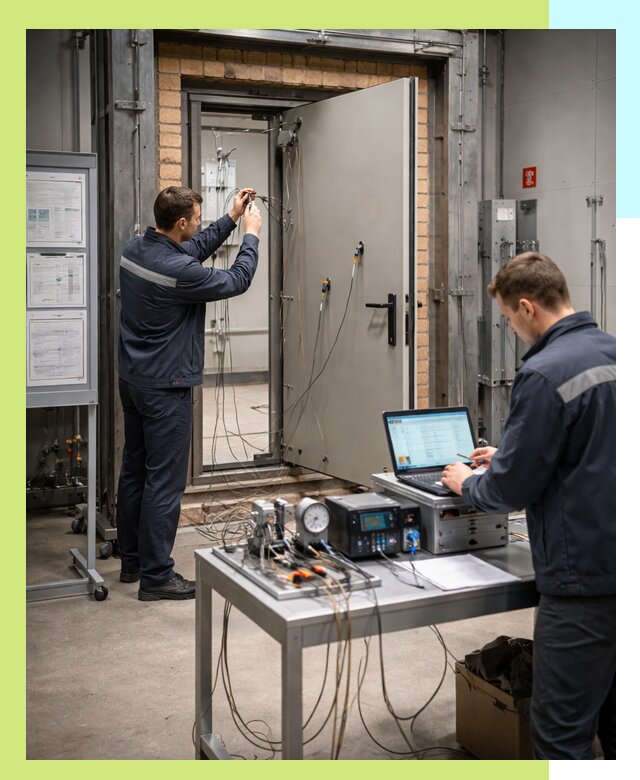 Сертификация противопожарных дверей в Шарыпове по ГОСТ и ТР