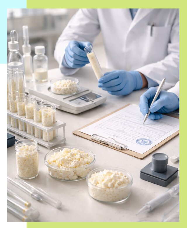 Сертификация творога в Шарыпове от 12126 р. под ключ | Алешин-Шрп