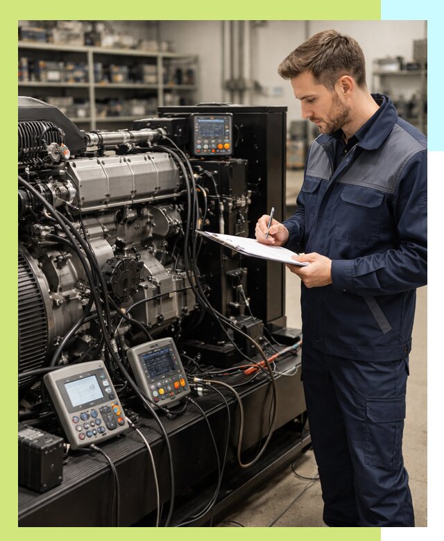 Сертификация дизельных генераторов и их оборудования в Шарыпове