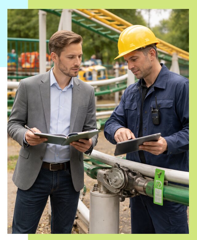 Сертификация аттракционов в Шарыпове от 45473 р. | Алешин-Шрп