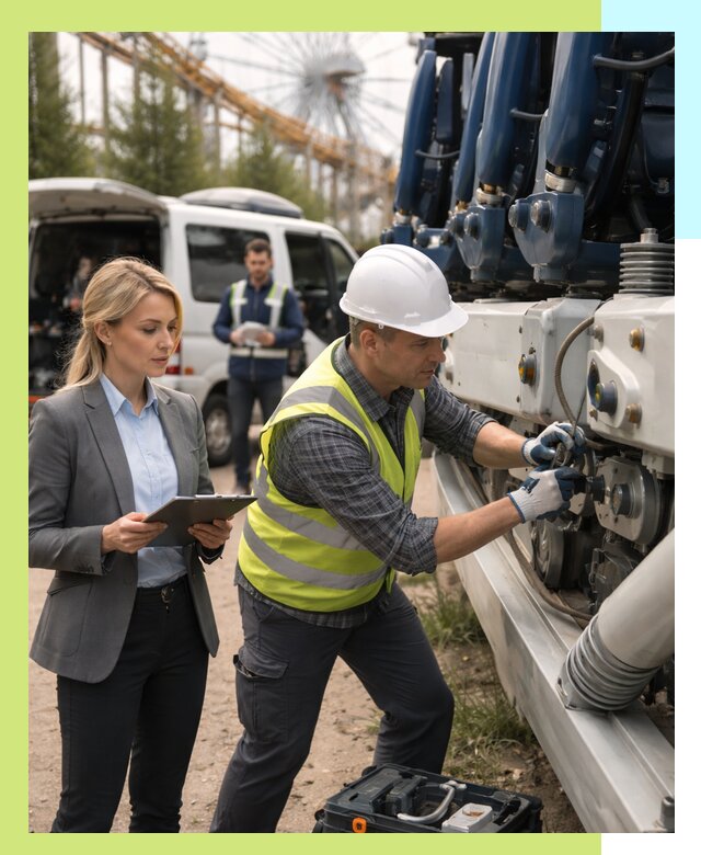 Сертификация аттракционов и проверка безопасности в Шарыпове