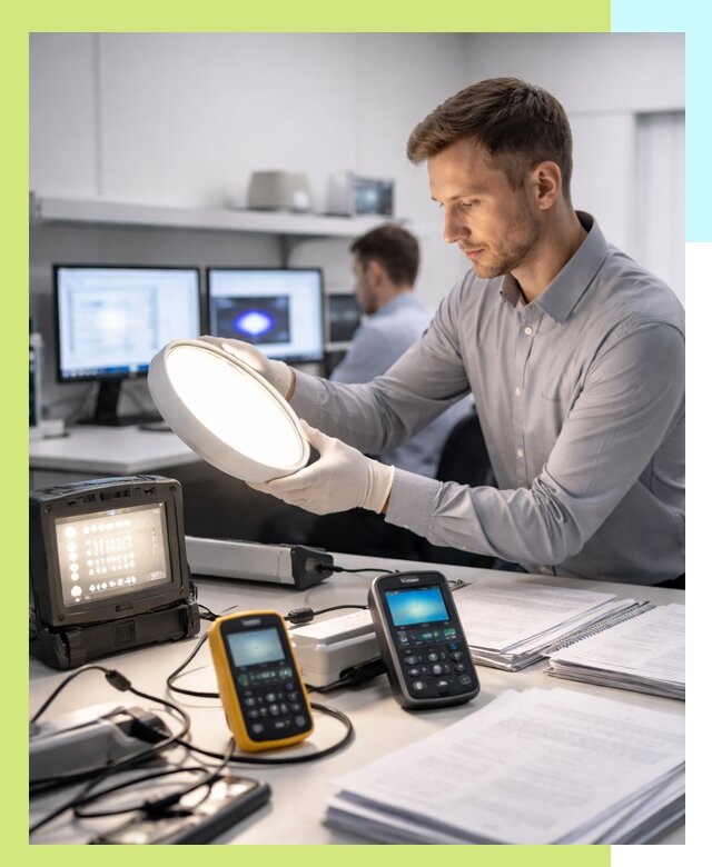 Сертификация светильников в Шарыпове: испытания и оформление