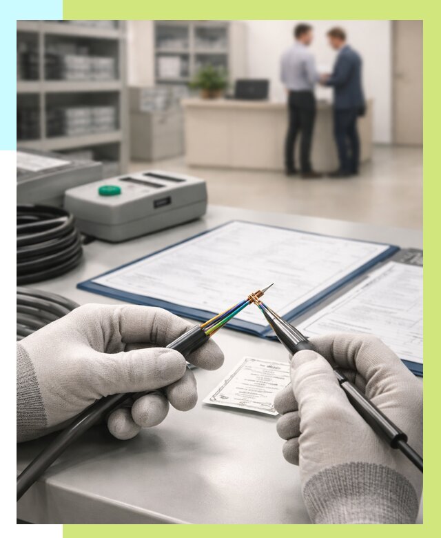 Сертификация провода в Шарыпове от 18189 р. в Алешин-Шрп