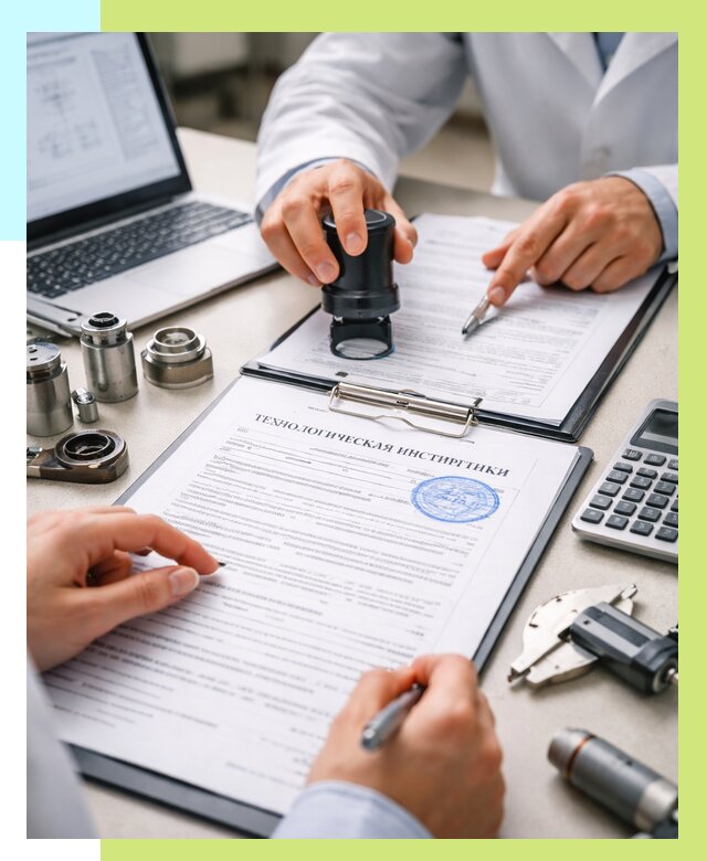 Технологическая инструкция в Шарыпове от 8589 р., под ключ Алешин-Шрп