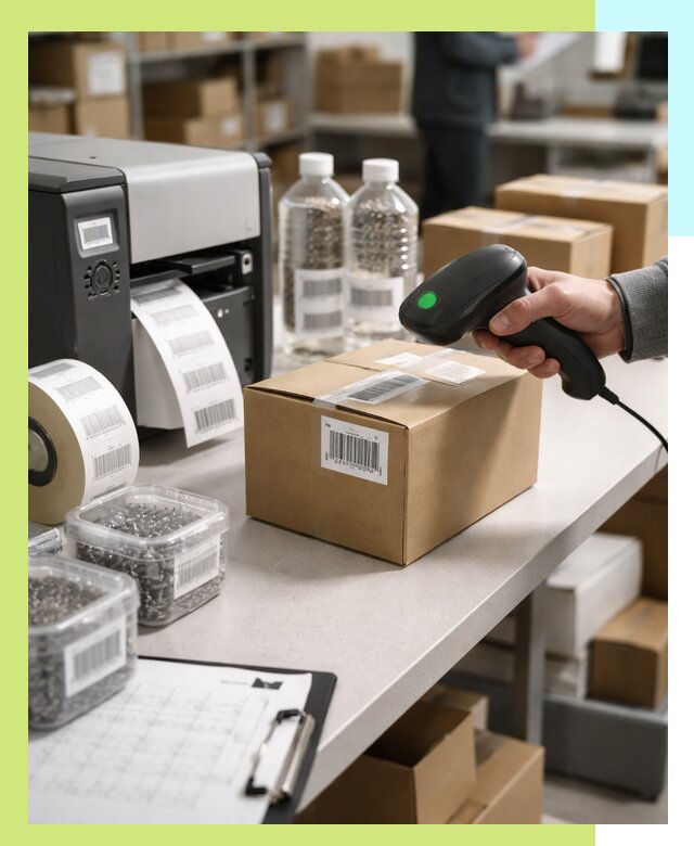 Штрихкодирование продукции и маркировка для продажи в Шарыпове