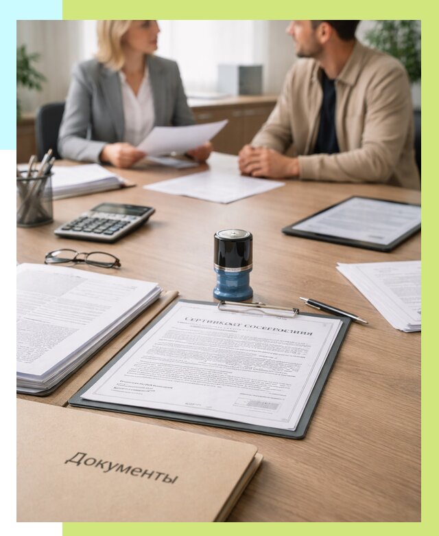 Сертификат соответствия на продукцию в Шарыпове от 15158 р.|Алешин-Шрп