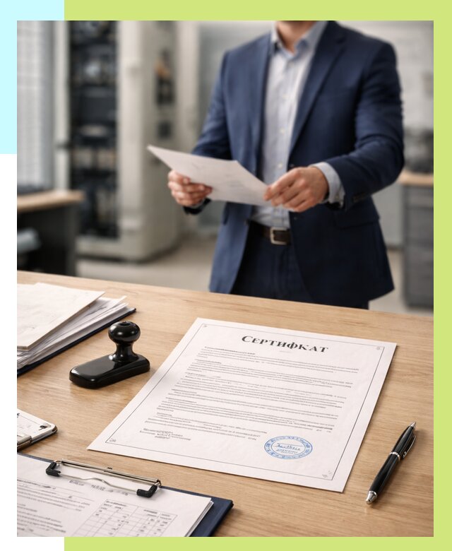 Сертификат на оборудование в Шарыпове от 15158 р. | Алешин-Шрп