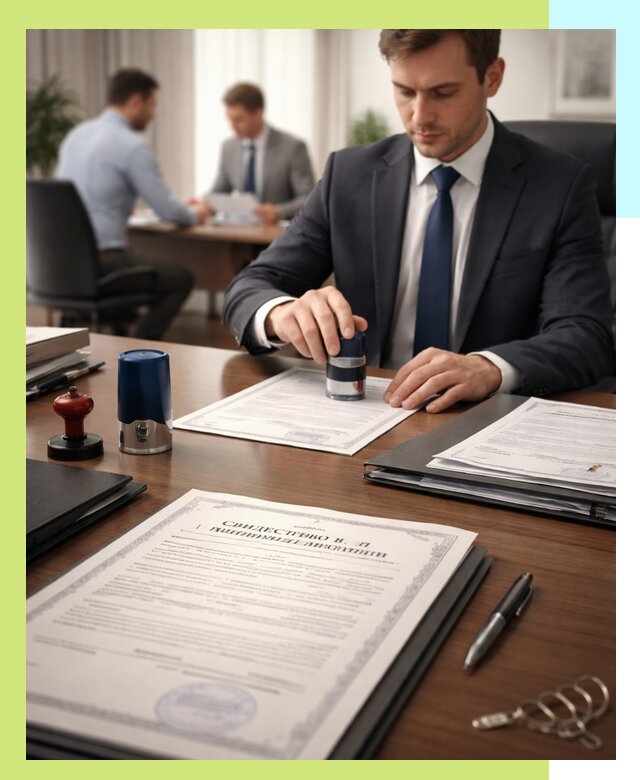 Оформление свидетельства о государственной регистрации в Шарыпове