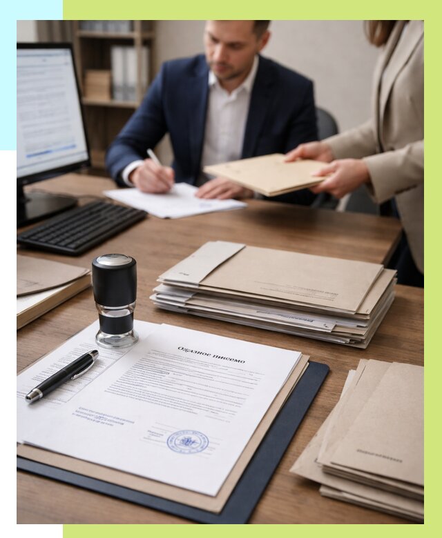 Отказное письмо для таможни в Шарыпове от 3032 р, Алешин-Шрп