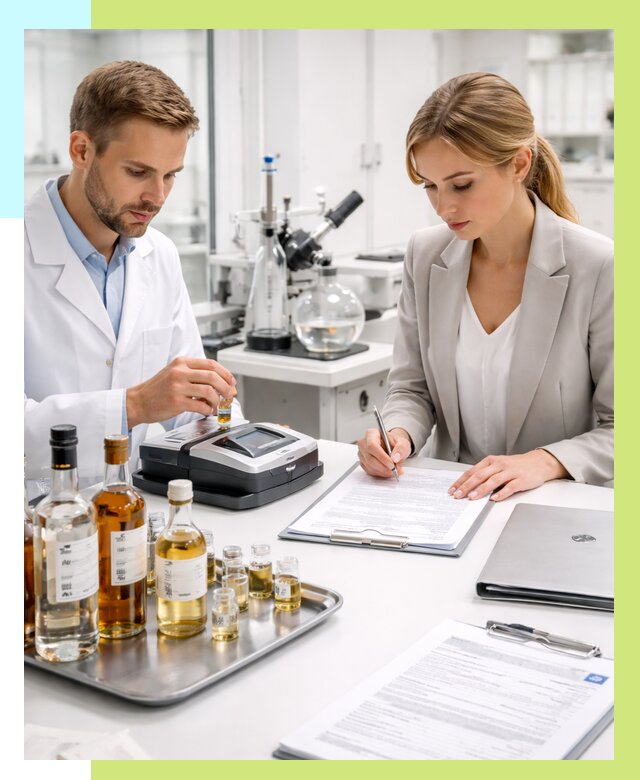 Заключение о спиртосодержании в Шарыпове, от 5053 р., Алешин-Шрп