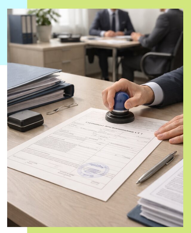 Сертификат происхождения СТ 1 в Шарыпове от 4547 р. | Алешин-Шрп