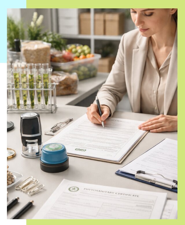 Фитосанитарный сертификат оформить в Шарыпове от 4547 р. | Алешин-Шрп