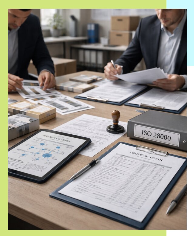 Получение сертификата ISO 28000 по безопасности цепи поставок в Шарыпове