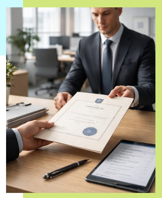 Сертификат ISO 30301 в Шарыпове от 35368 р. | Алешин-Шрп - под ключ