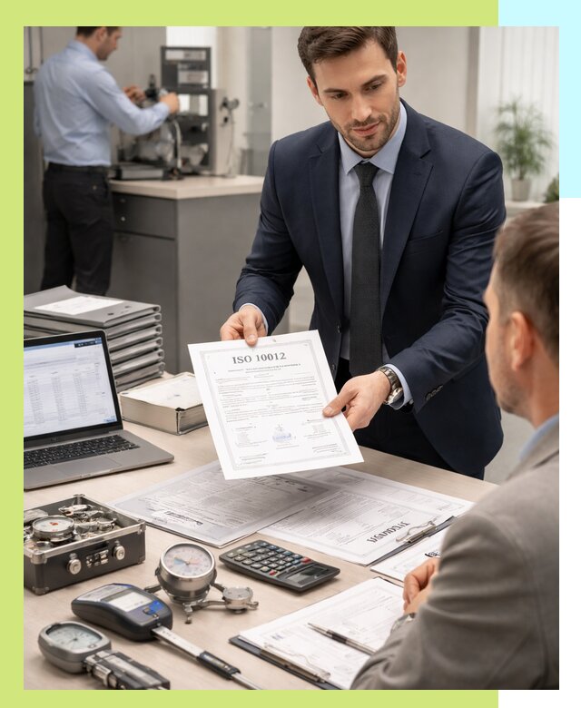 Выдача сертификата ISO 10012 по требованиям метрологии в Шарыпове
