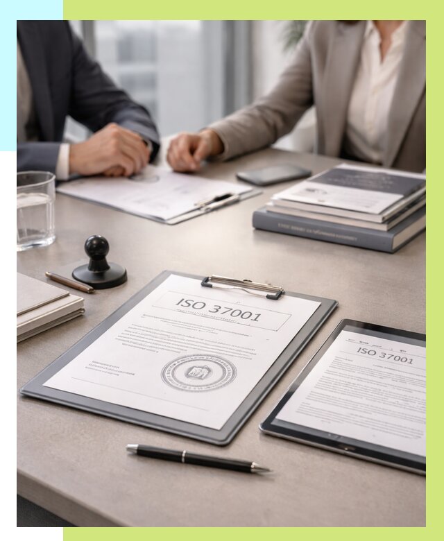 Сертификат ISO 37001 в Шарыпове оформить от 121260 р. Алешин-Шрп