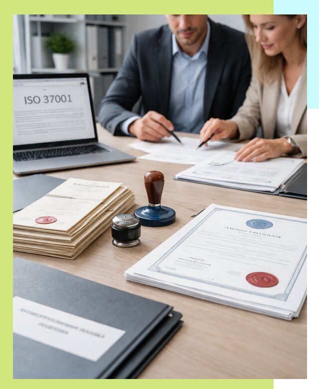 Получение сертификата ISO 37001 по системе борьбы с коррупцией в Шарыпове
